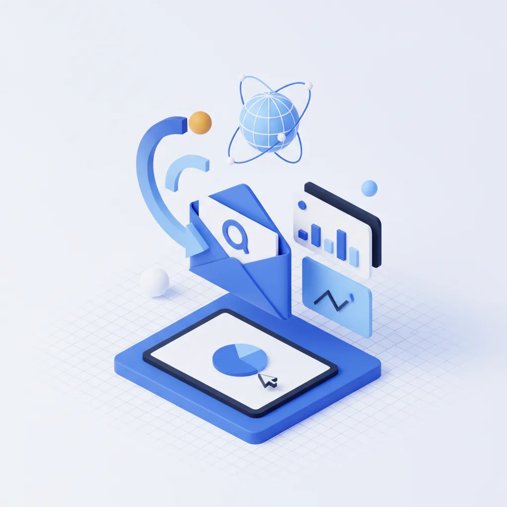 Illustration for "What Our Email Automation and Analytics Services Include" — Email Automation & Analytics